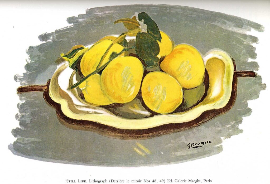Still life - Georges Braque Tablo