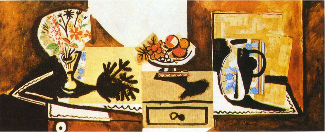 Still life on the dresser (1955) - Pablo Picasso Tablo