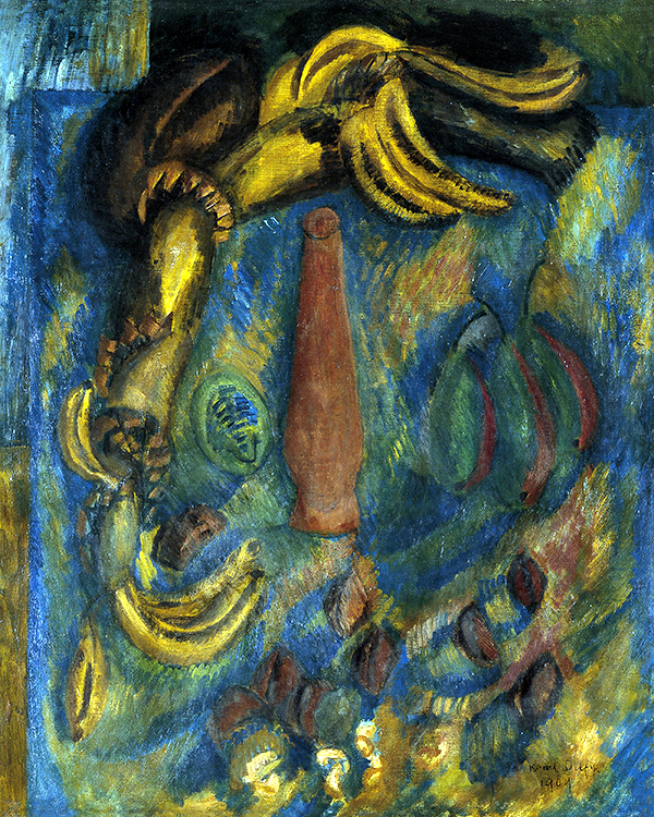 Still life with Bananas (1909) - Raoul Dufy Tablo