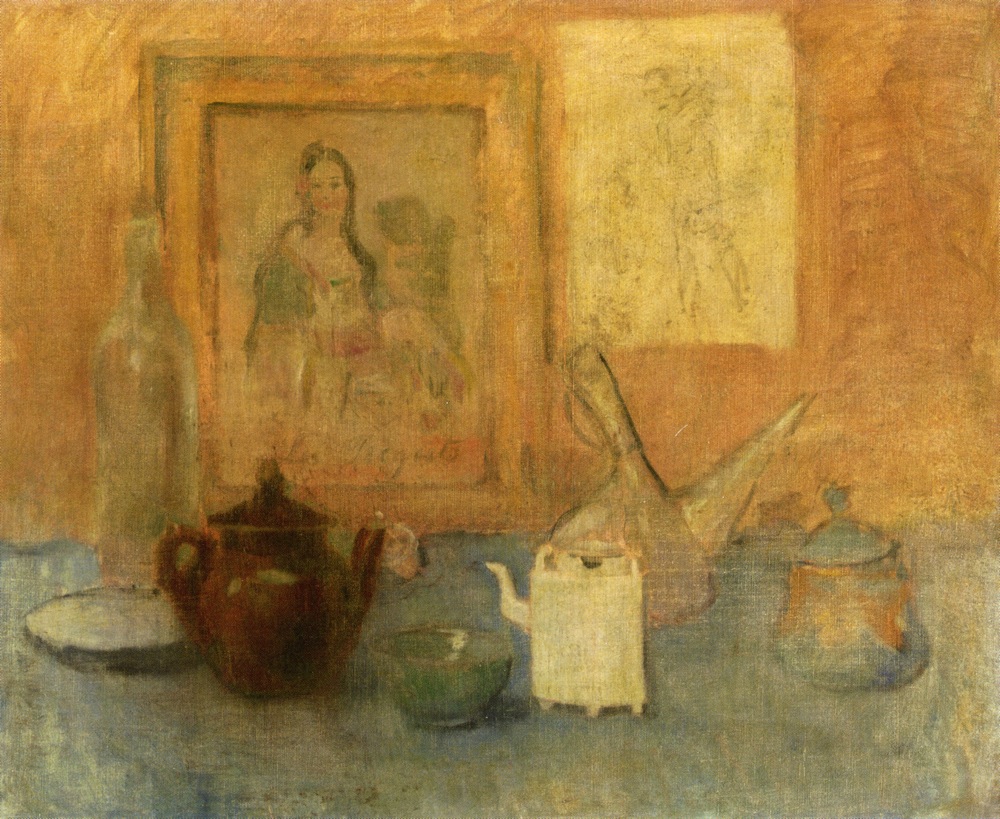Still life with Table (1906) - Pablo Picasso Tablo
