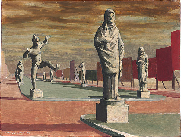 Strange Street (1955) - Jeffrey Smart Tablo