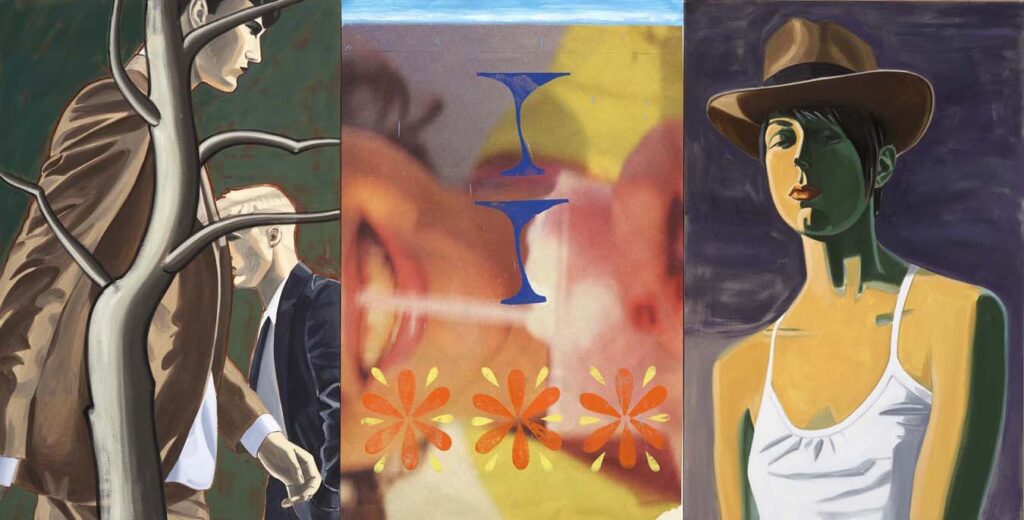 Strawberry Shake - David Salle Tablo