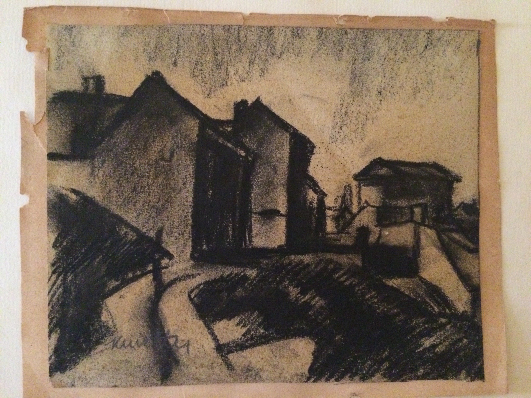 Street View (1920) - Kmetty János Tablo