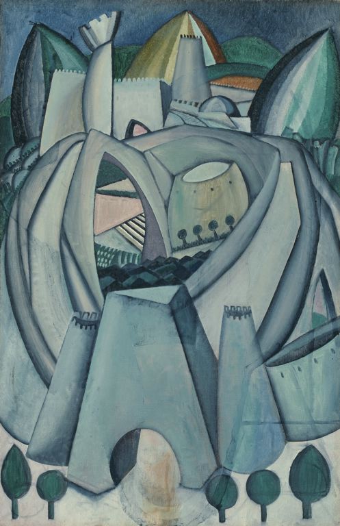 Stronghold (1912) - Amadeo de Souza-Cardoso Tablo