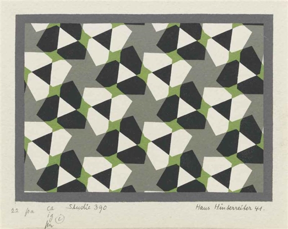 Studie 390 (1941) – Hans Hinterreiter Tablo