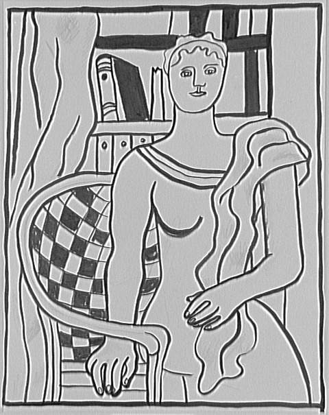 Study for a Portrait - Fernand Léger Tablo