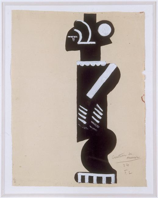 Study for the Creation of the World (1924) - Fernand Léger Tablo