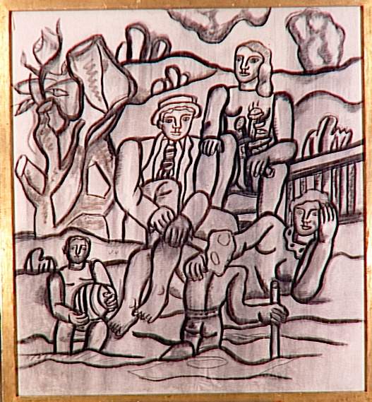 Study for the Party Campaign - Fernand Léger Tablo
