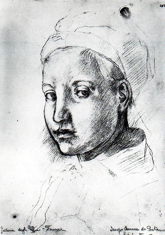 Study from Pontormo – Umberto Boccioni Tablo