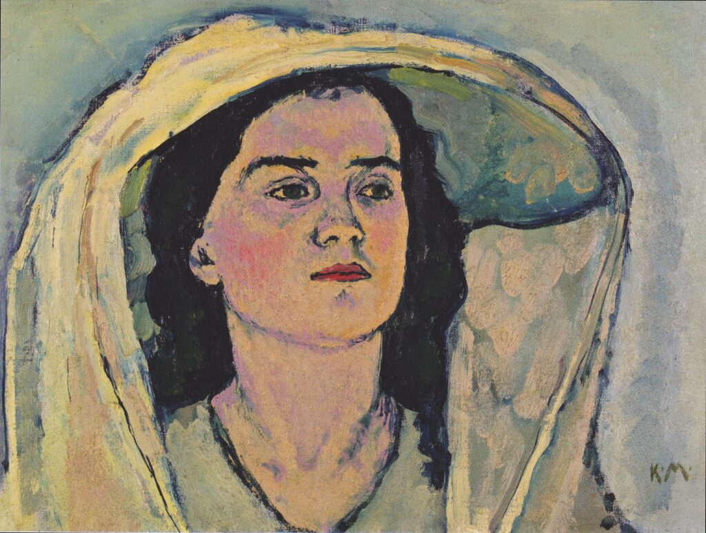 Study of Portrait of Venus in the Grotto (1914) – Koloman Moser Tablo