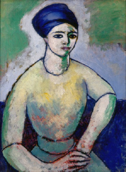 Study of a Girl (Fanette Reider) (1911) - Morton Schamberg Tablo