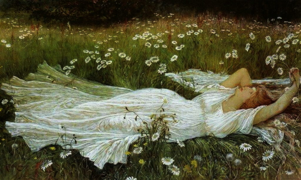 Summer (1895) - Walter Crane Tablo