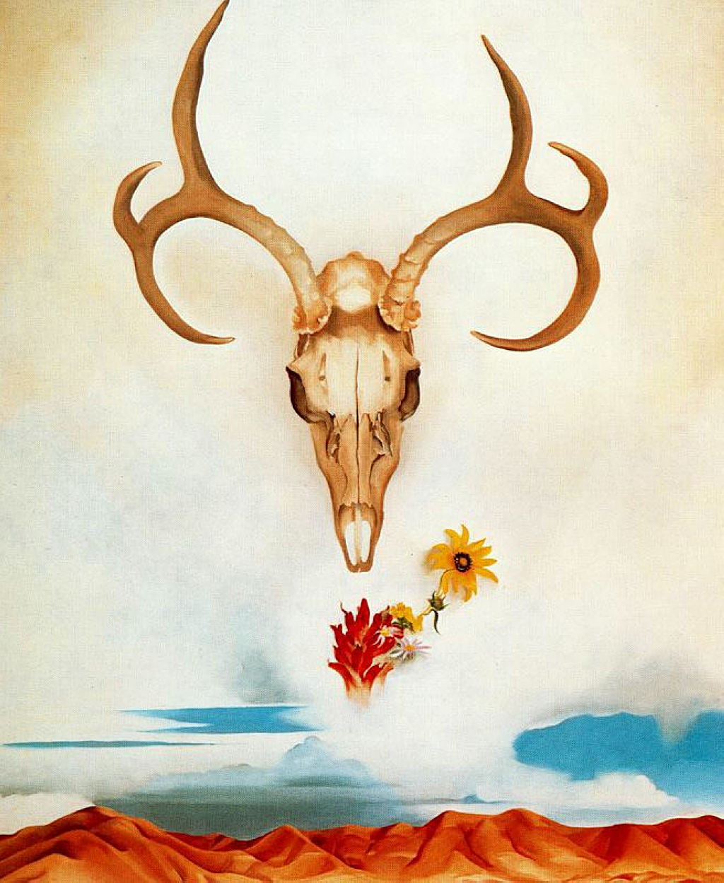 Summer Days (1936) - Georgia O'Keeffe Tablo