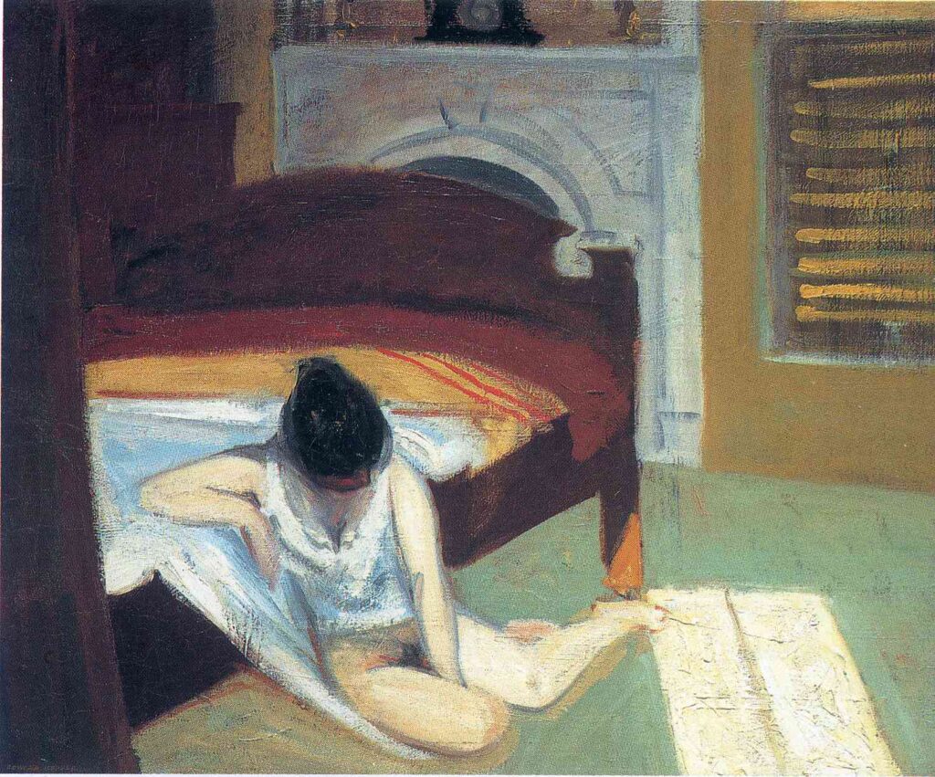 Summer Interior (1909) - Edward Hopper Tablo