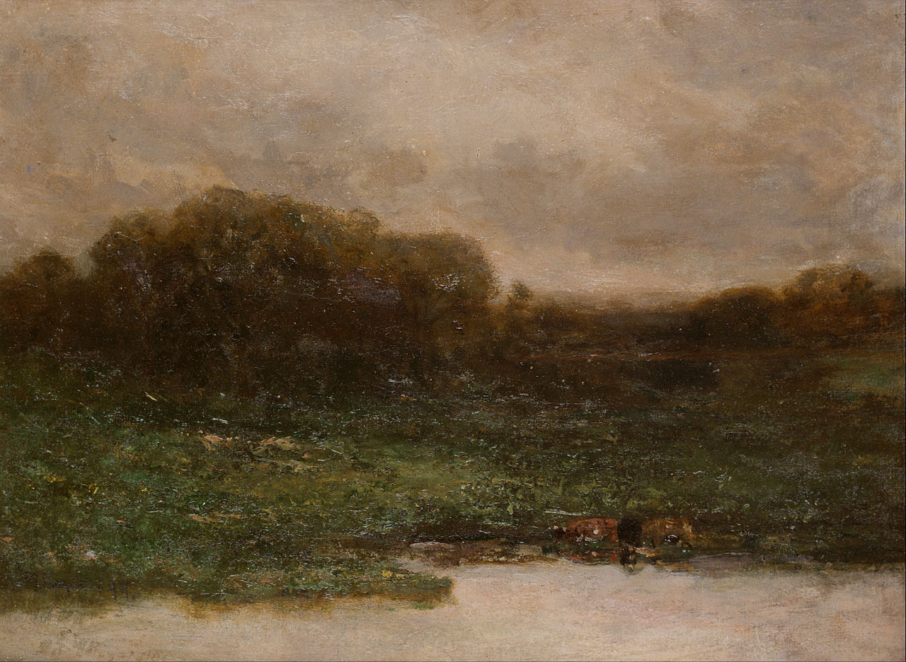 Summer Twilight (1899) - Edward Mitchell Bannister Tablo
