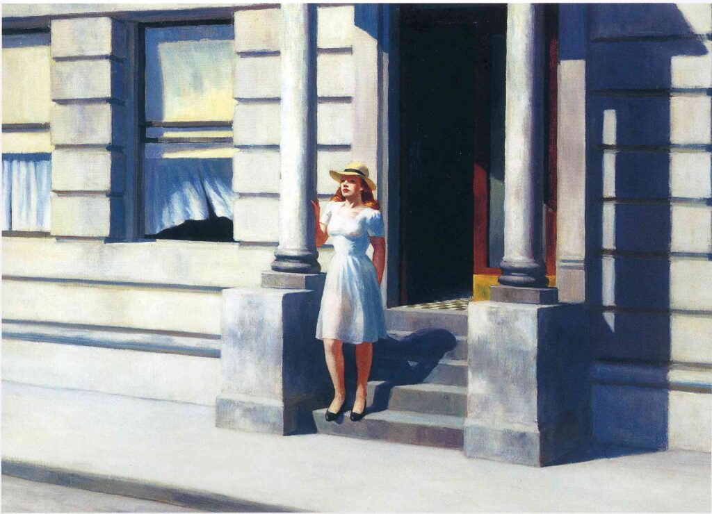 Summertime (1943) - Edward Hopper Tablo