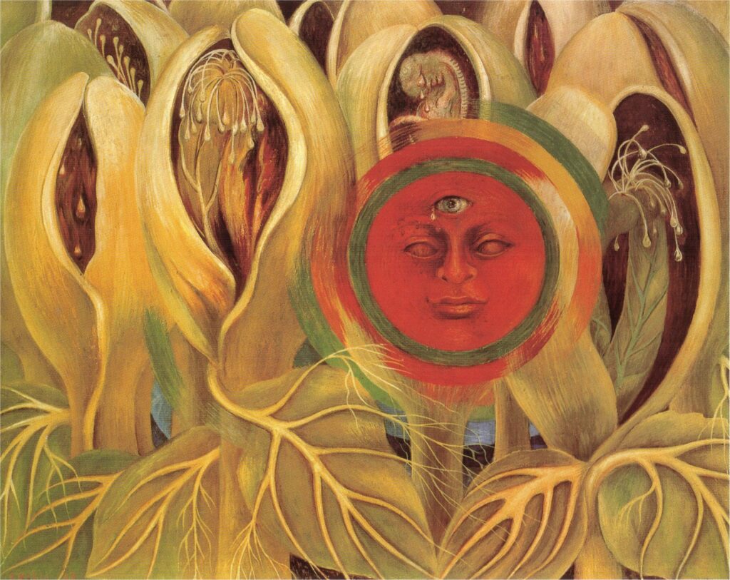 Sun and Life (1947) - Frida Kahlo Tablo
