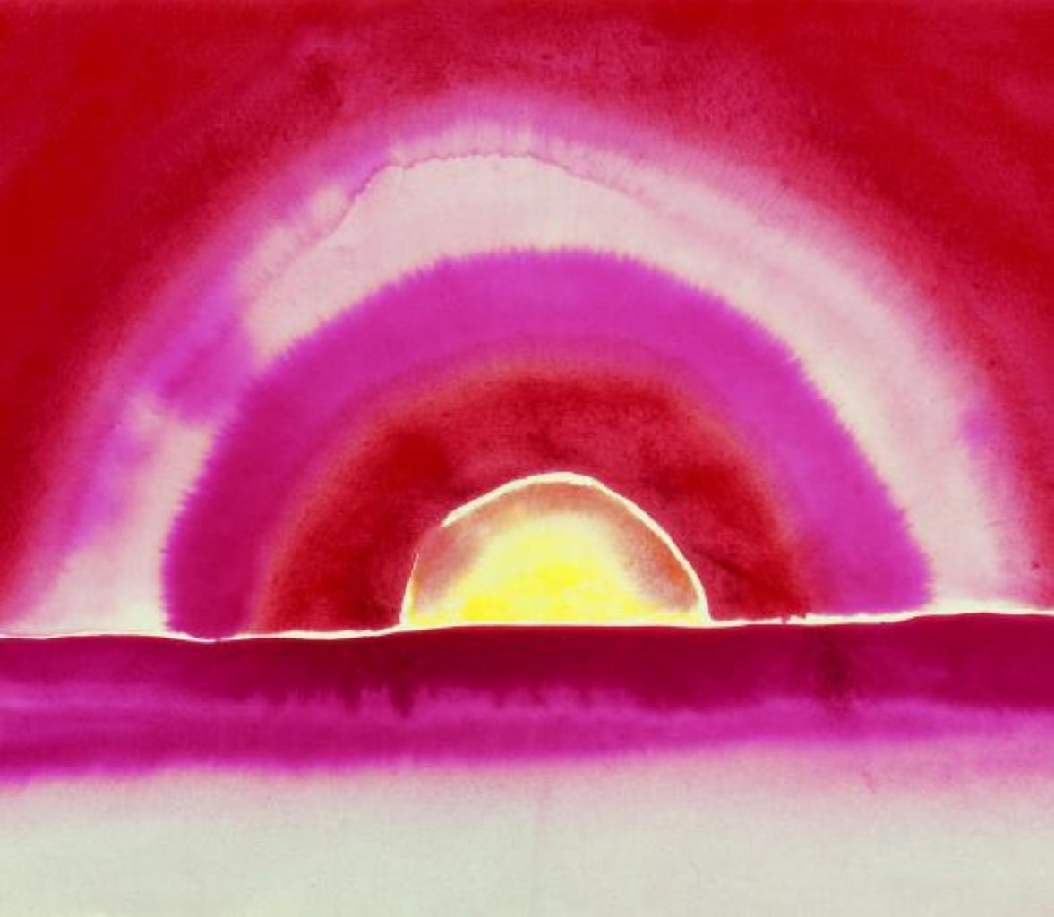 Sunrise (1916) - Georgia O'Keeffe Tablo