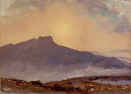 Sunrise over Mount Goken (1932) – Fujishima Takeji Tablo