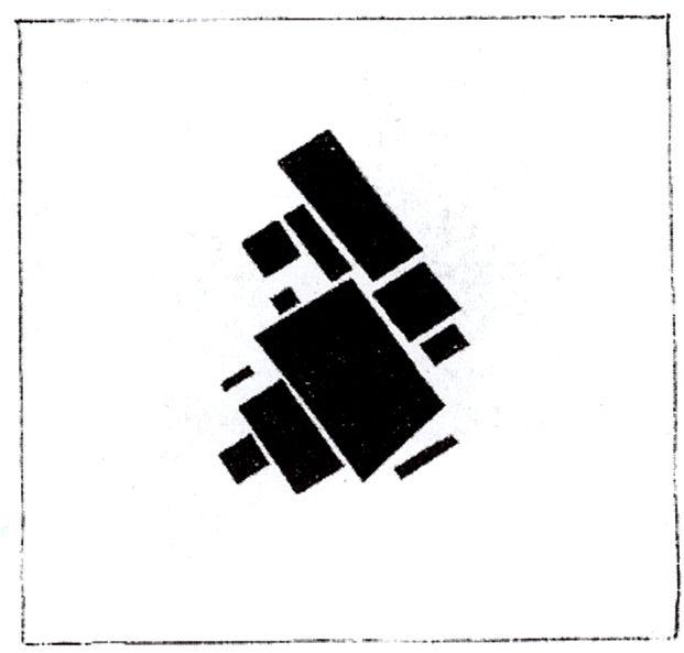 Suprematic compositional elements (1920) - Kazimir Malevich Tablo