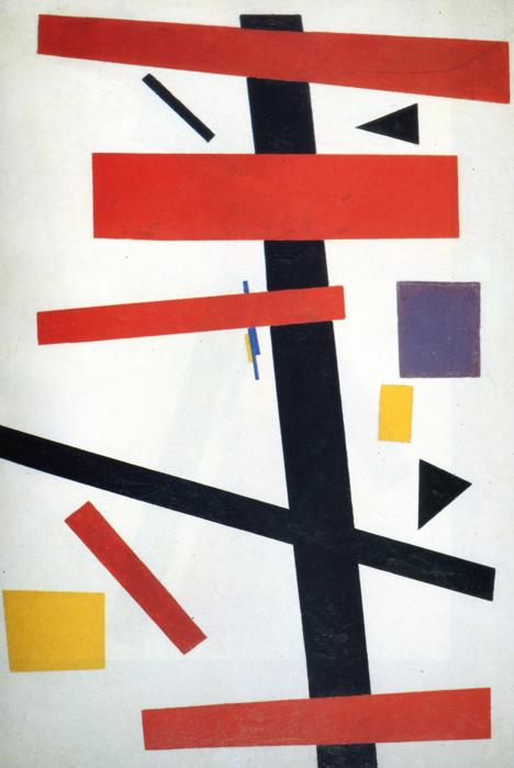 Suprematism (1915) - Kazimir Malevich Tablo