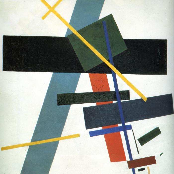 Suprematism (1916) - Kazimir Malevich Tablo