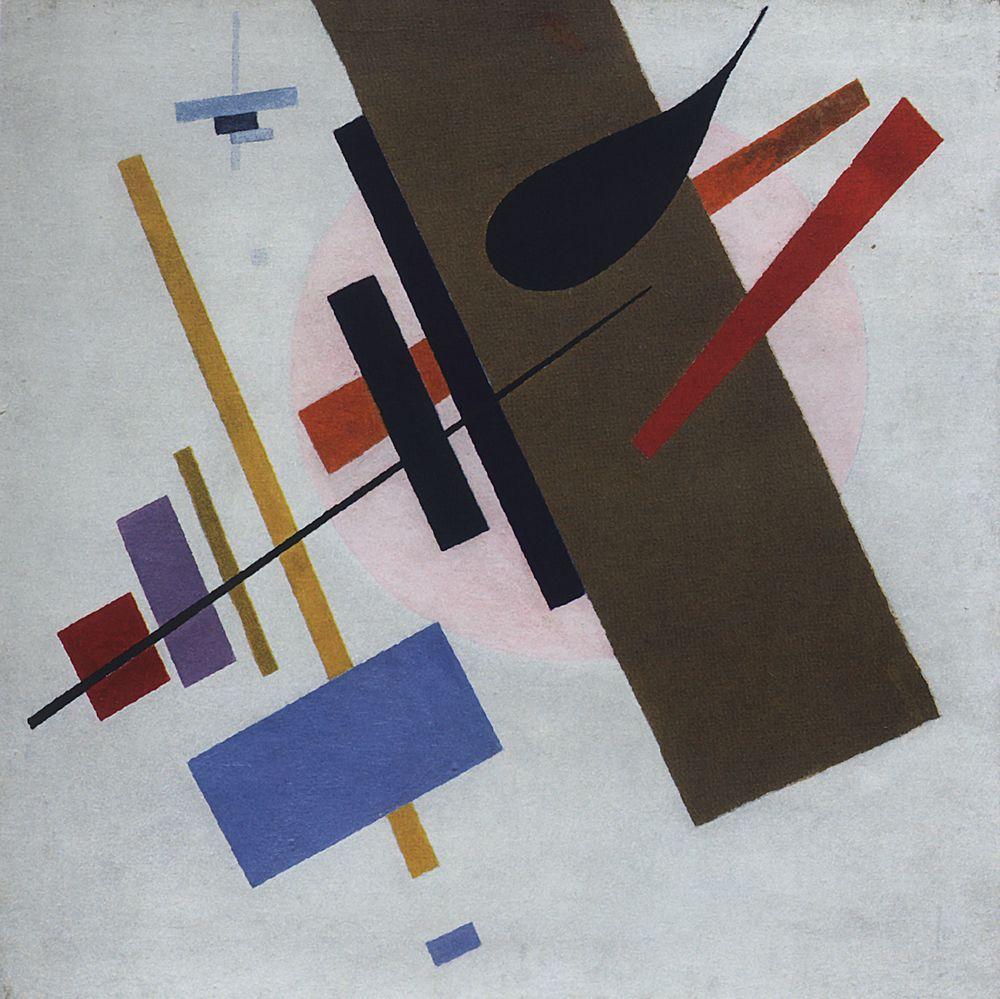 Suprematism (1917) - Kazimir Malevich Tablo