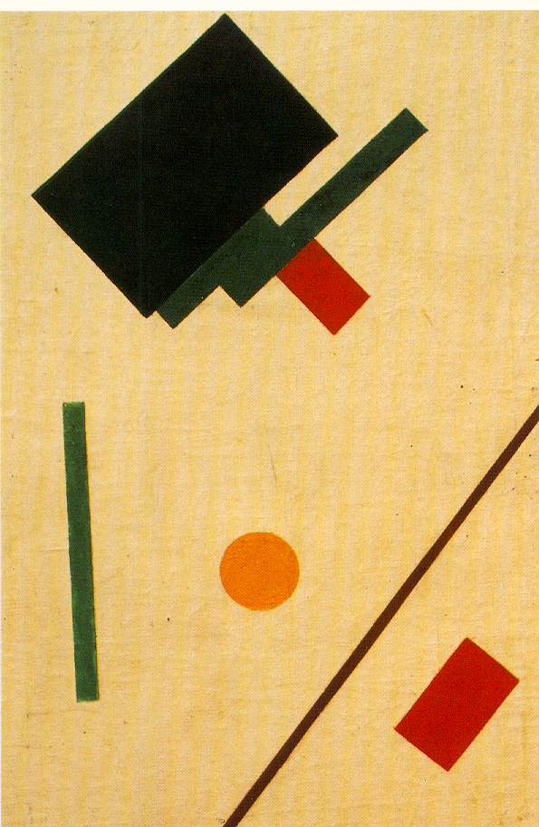 Suprematist Composition (1915) - Kazimir Malevich Tablo