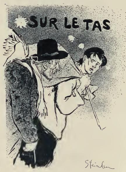 Sur Le Tas (1893) – Théophile Steinlen Tablo