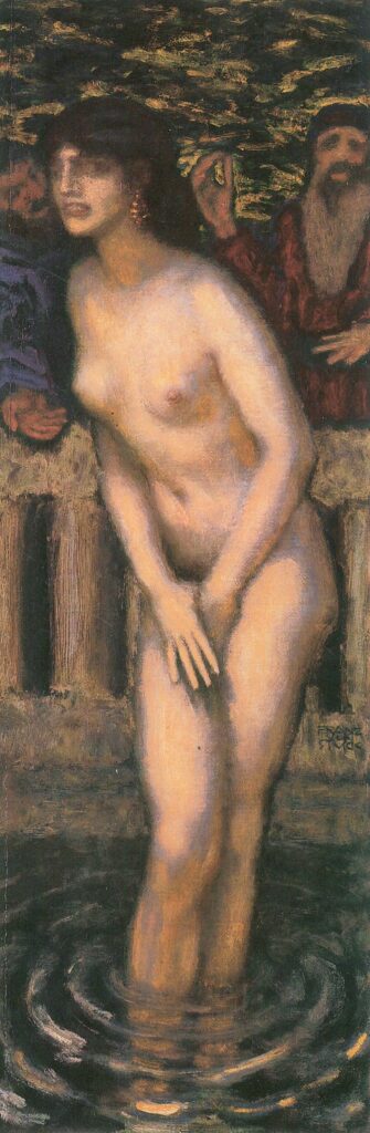 Susanna and the Elders (1904) - Franz Stuck Tablo