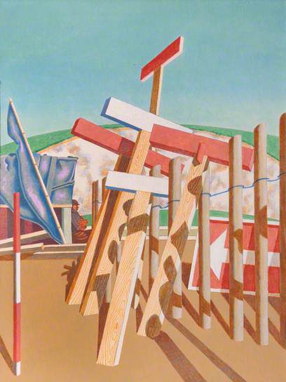 Sussex Bypass (1937) - Edward Wadsworth Tablo