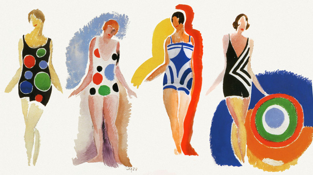 Swimsuits – Sonia Delaunay Tablo
