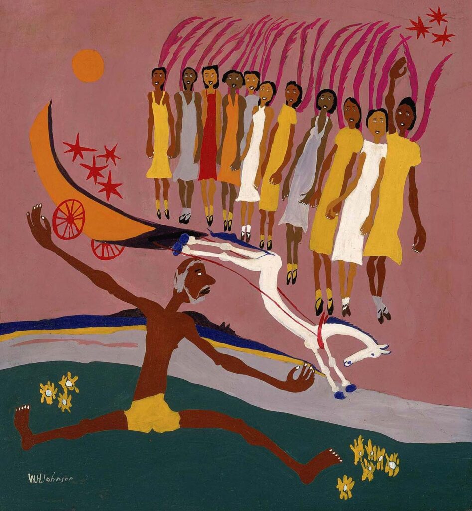 Swing Low, Sweet Chariot (1944) - William H. Johnson Tablo