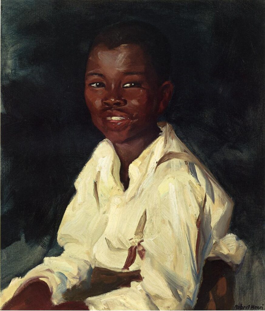 Sylvester Smiling (1914) - Robert Henri Tablo