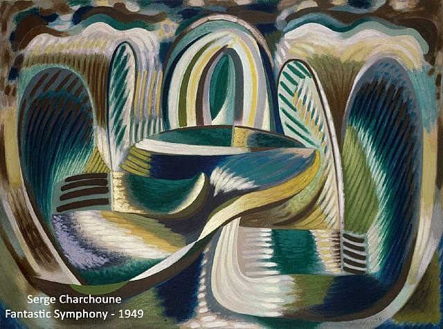 Symphonie Fantastique (1949) - Serge Charchoune Tablo