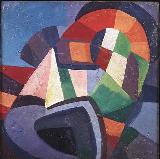 Synchromy (1915) - Morgan Russell Tablo