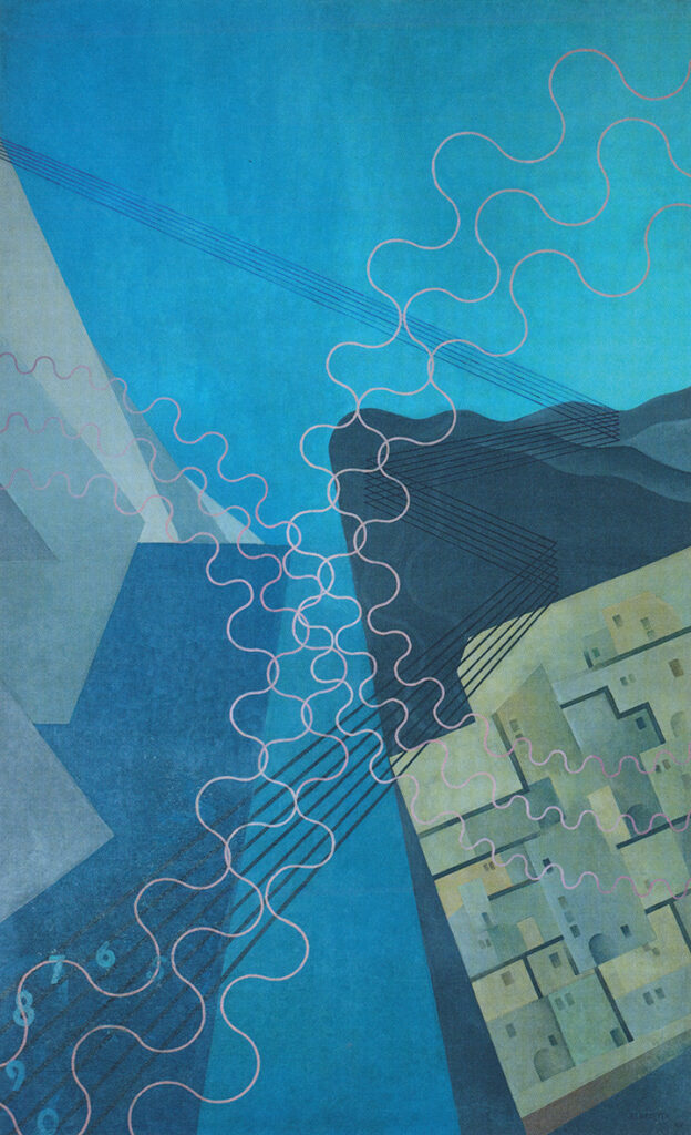Synthesis of Telegraphic and Telephonic Communications (1933) - Benedetta Cappa Tablo