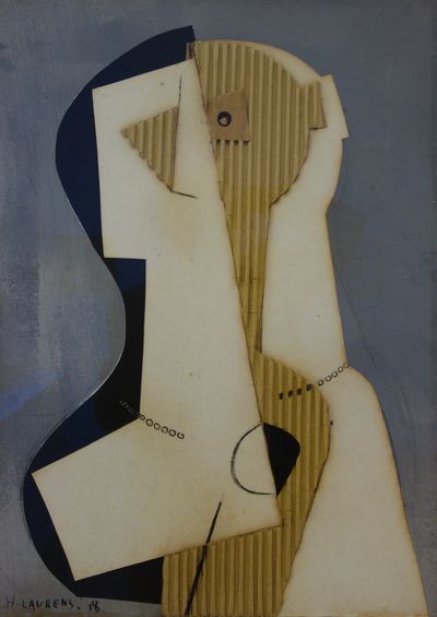 Tête de femme (1918) - Henri Laurens Tablo