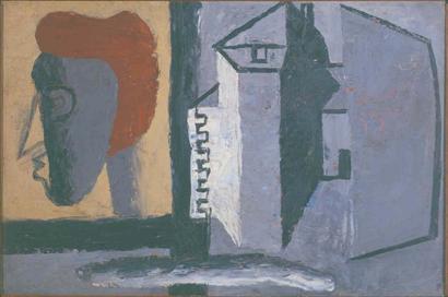 Tête de femme, Vézelay (1943) - Le Corbusier Tablo