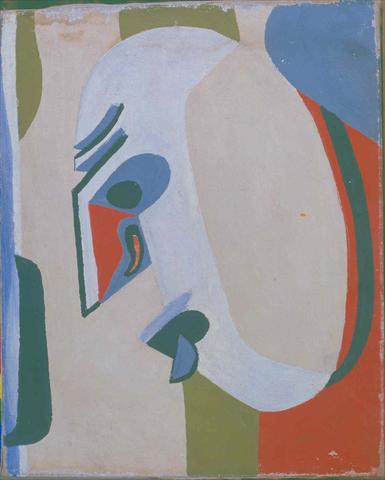 Tête nègre (étude) (1939) - Le Corbusier Tablo
