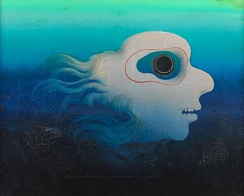 Tête surrealiste – Léon Arthur Tutundjian Tablo