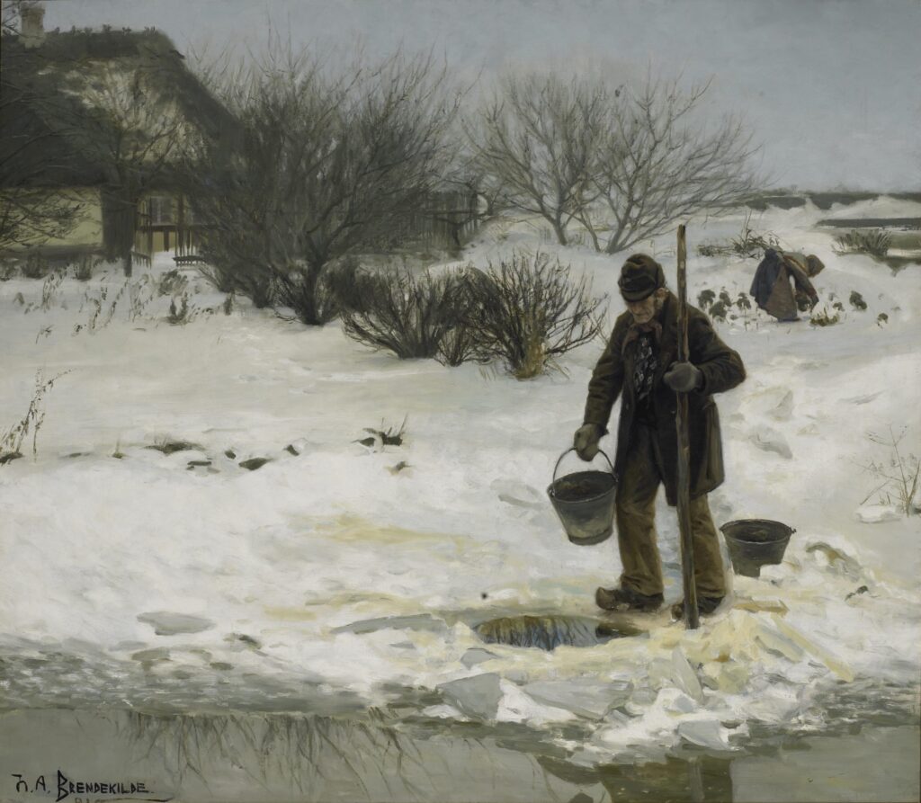 Tøsne (1894) - Hans Andersen Brendekilde Tablo