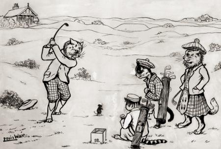 THE DRIVE – Louis Wain Tablo