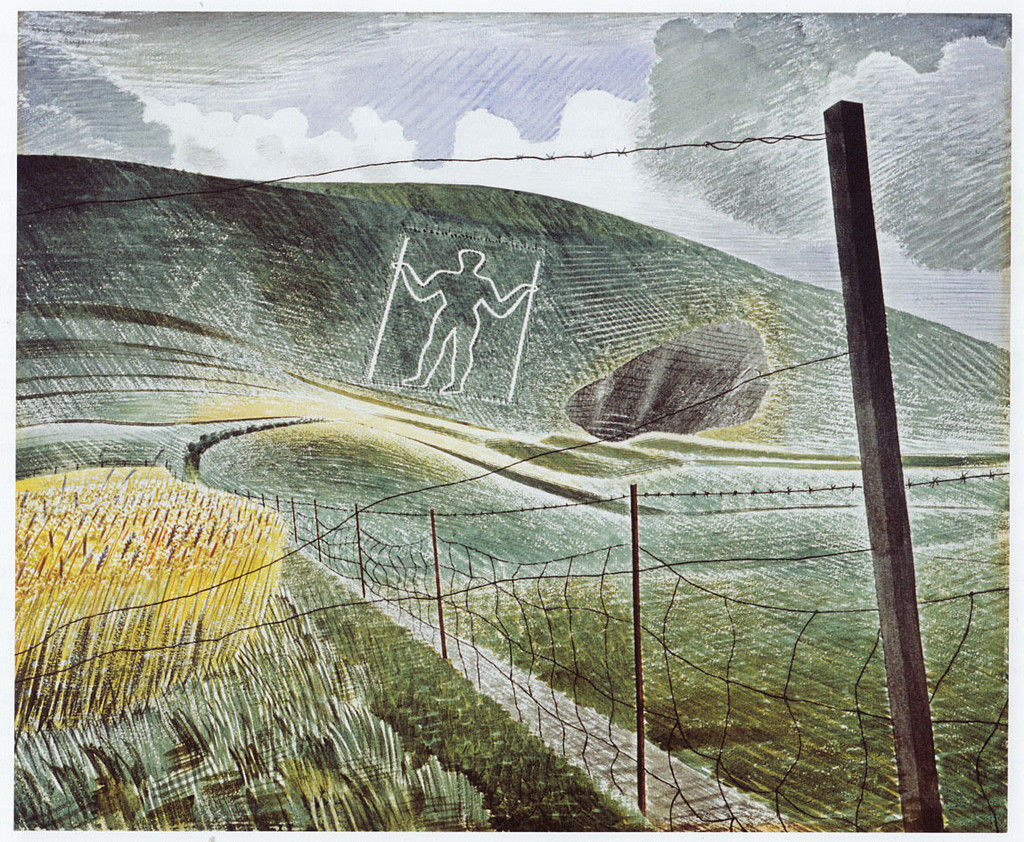 THE WILMINGTON GIANT (1939) – Eric Ravilious Tablo
