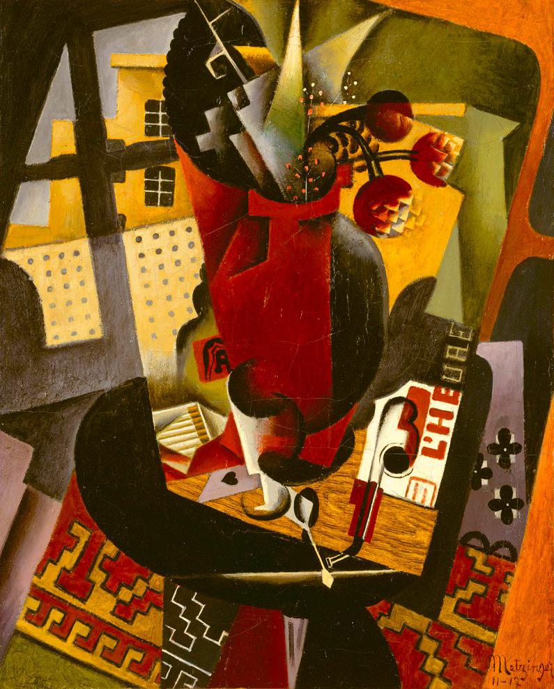 Table by a window (1917) - Jean Metzinger Tablo