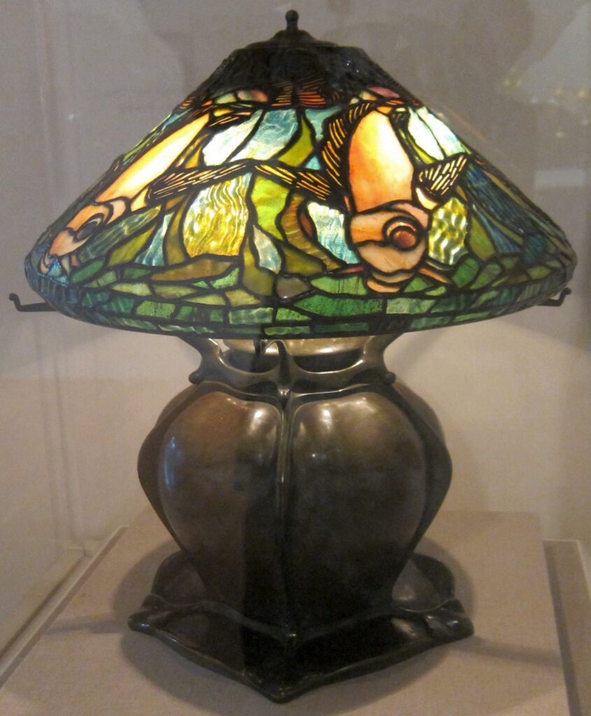 Table lamp (1905) - Louis Comfort Tiffany Tablo