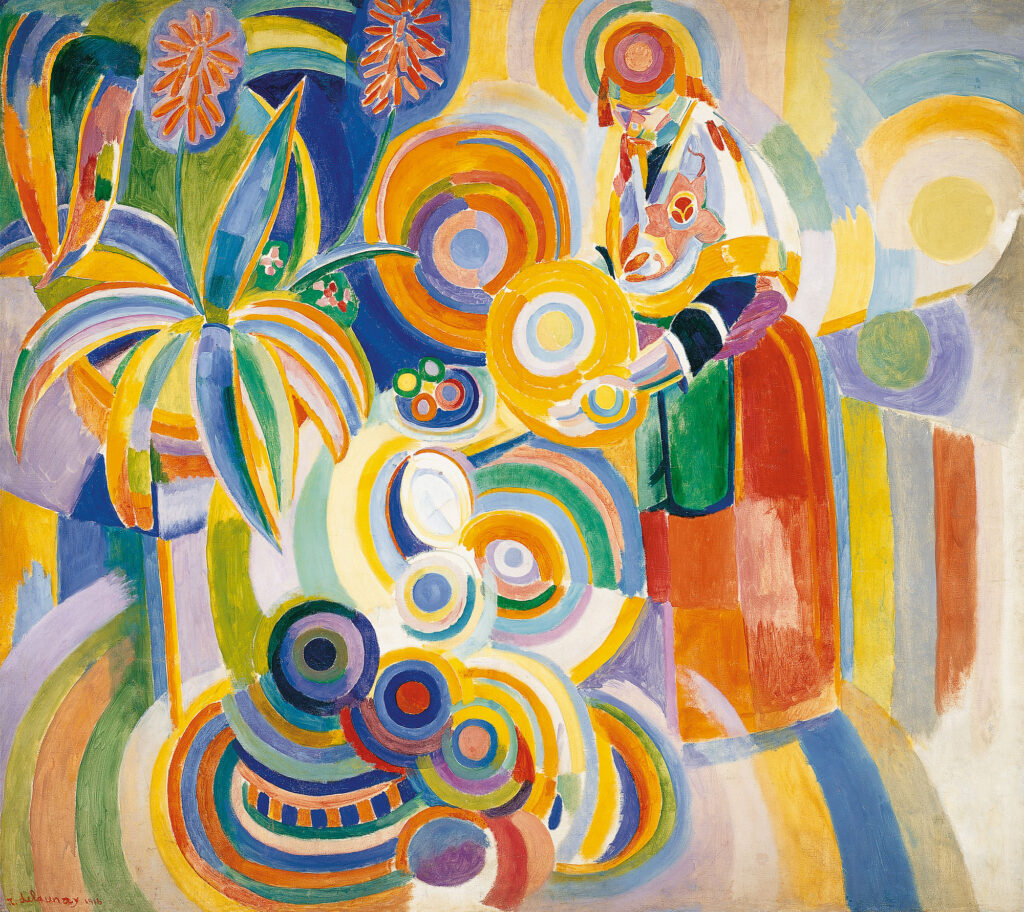 Tall Portuguese Woman (1916) - Robert Delaunay Tablo