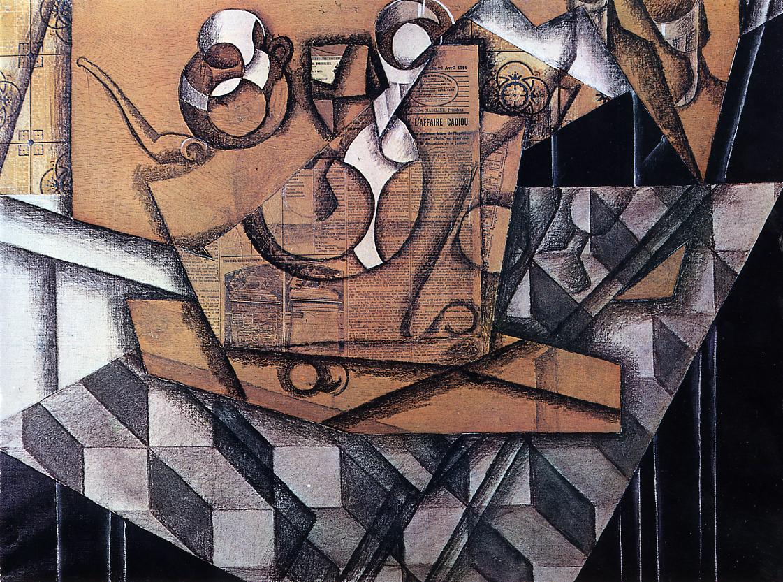 Tea Cups (1914) - Juan Gris Tablo