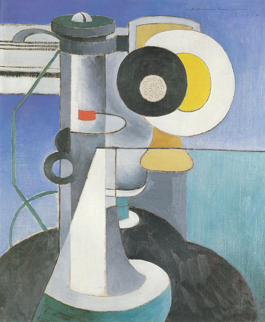 Telephone (1916) - Morton Schamberg Tablo