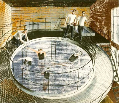 Testing Davis apparatus – Eric Ravilious Tablo